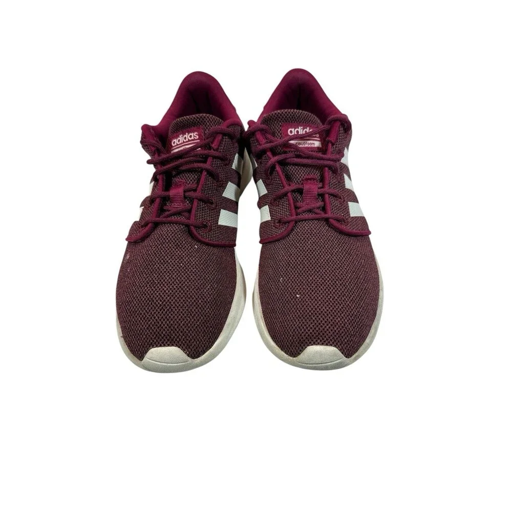 Adidas Cloudfoam Women's Shoes  Sz 8 QT Racer Running Burgundy